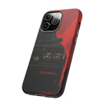 GNX Black Ember Red Tough Phone Case