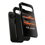 1969 GTO Judge Orange Muscle Car Tough Phone Case Cover Gift