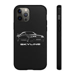 R32 Skyline Car Illustration JDM phone case | Tough Cover