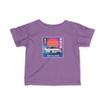 Skyline R33 GTR Baby Tee Toddler Shirt JDM Vaporwave Retro Car Graphic Top