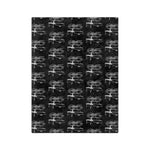 1965 Mustang Microfiber Throw Blanket Classic Muscle Car Gift