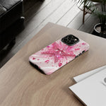 Pink Glitter Star Tough Case | Sparkle Phone Case