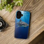 Tiger Shark Phone Case, Dappled Blue Water Tough Cover