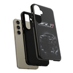 ZL1 Camaro phone case | tough phone case, black muscle car design