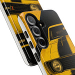 Z28 Yellow Camaro Retro Poster Tough Phone Case