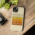 Nashville Retro Stack phone case | Tough Cover