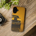 Classic Camaro SS Phone Case, Yellow 69 Muscle Car Cover, Gift for Guys