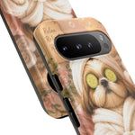 Spa Shih Tzu Phone Case | Cute Dog Relaxation
