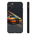 Challenger Widebody Orange Muscle Art Tough Phone Case