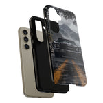 70 El Camino SS Phone Case, Black Classic Car Foggy Mountain Cover