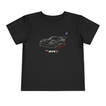Toddler Tee, black 2019 ZR1, Kids Car Shirt, Boys Graphic Tshirt, Infant Racing