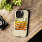 Nashville Retro Stack phone case | Tough Cover