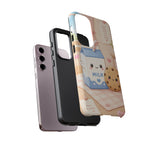 Milk Cookie Phone Case Cute Food Kawaii Tough Cover Gift Art