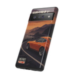 Datsun 240Z Classic JDM Sports Car Sunset Art Tough Phone Case