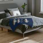 1963 Split Window Corvette Sting Ray Cars Velveteen Blanket | Classic Throw