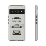 1985 Countach LP5000 QV Triple View Tough Phone Case Cover