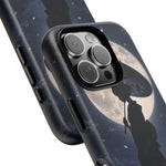 Geisha Parasol Moonlight Art Tough Phone Case