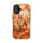 Autumn Fox Woodland Art Tough Phone Case