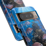 Snapper Reef Phone Case, Sunlit School Ocean Fishing Tough Cover