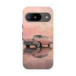 1957 Chevy Bel Air Blush Cream Tough Phone Case for Classic Car Fans