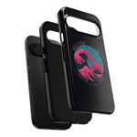 Great Dream Wave Circular Badge Vaporwave Phone Case – Japanese Aesthetic