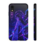 Neon Shrine Maiden phone case | Tough Case, anime vaporwave