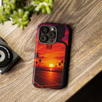 Basketball Court Sunset Phone Case | Tough Phone Case