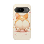 Corgi Chibi Kawaii Pet Dog Breed Art Tough Phone Case