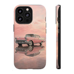 1957 Chevy Bel Air Blush Cream Tough Phone Case for Classic Car Fans