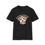 Easily Distracted By Dogs Funny Dog Lover T-Shirt