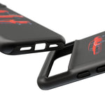 1969 Camaro SS Orange Triple View Muscle Car Tough Phone Case