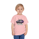 1970 Barracuda Cuda Cute Car Toddler Boys Girls T-Shirt
