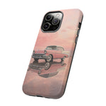 1957 Chevy Bel Air Blush Cream Tough Phone Case for Classic Car Fans