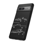 1960 Chevy El Camino Phone Case Featuring Classic American Pickup Artwork