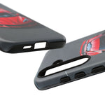 Red C8 Z06 Track Wing Tough Phone Case Cover Gift Art