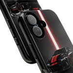 Camaro ZL1 Phone Case, Black Red Racing Stripe Studio Cover, Gift