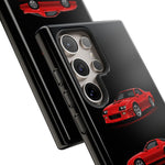 Z28 Red Triview Phone Case Classic Car Illustration