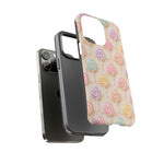 Pastel Swirl Lollipops Tough Case | Candy Pattern Phone Cover