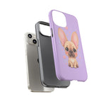 French Bulldog Bat Ears Kawaii Pet Dog Art Tough Phone Case