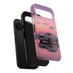 Silver Hakosuka Skyline Mirror Lake Tough Phone Case