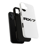 RX-7 Logo Phone Case for JDM Fans, Tough Protective Cover
