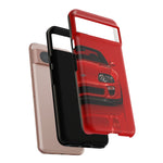 Red Supra Phone Case, MK4 90s JDM Legend Tough Protective Cover for Men