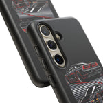 NSX Dual View Black Red JDM Sports Car Tough Phone Case Gift