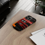 GTO The Judge Red Muscle Car Illustration Phone Case | Retro Classic Car