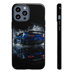 Camaro ZL1 Phone Case, Blue Track Smoke Studio Cover