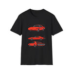 1969 Daytona Illustration T-Shirt | Vintage Muscle Car Trio Tee