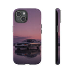Sunset Skyline GT-R R32 phone case | car reflection, purple dusk