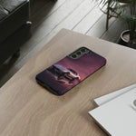 Soft White C3 Corvette Mauve Sky Phone Case