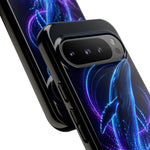 Neon Holographic Whale Phone Case | Tough Case