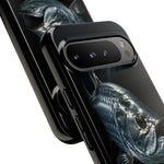 Tarpon Fishing Phone Case, Saltwater Portrait Black Cover, Gift